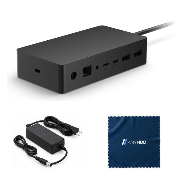 Microsoft Surface Dock 2 Compatible Docking Station 1GK-00001 – 199W Power Suppl: What's in the box