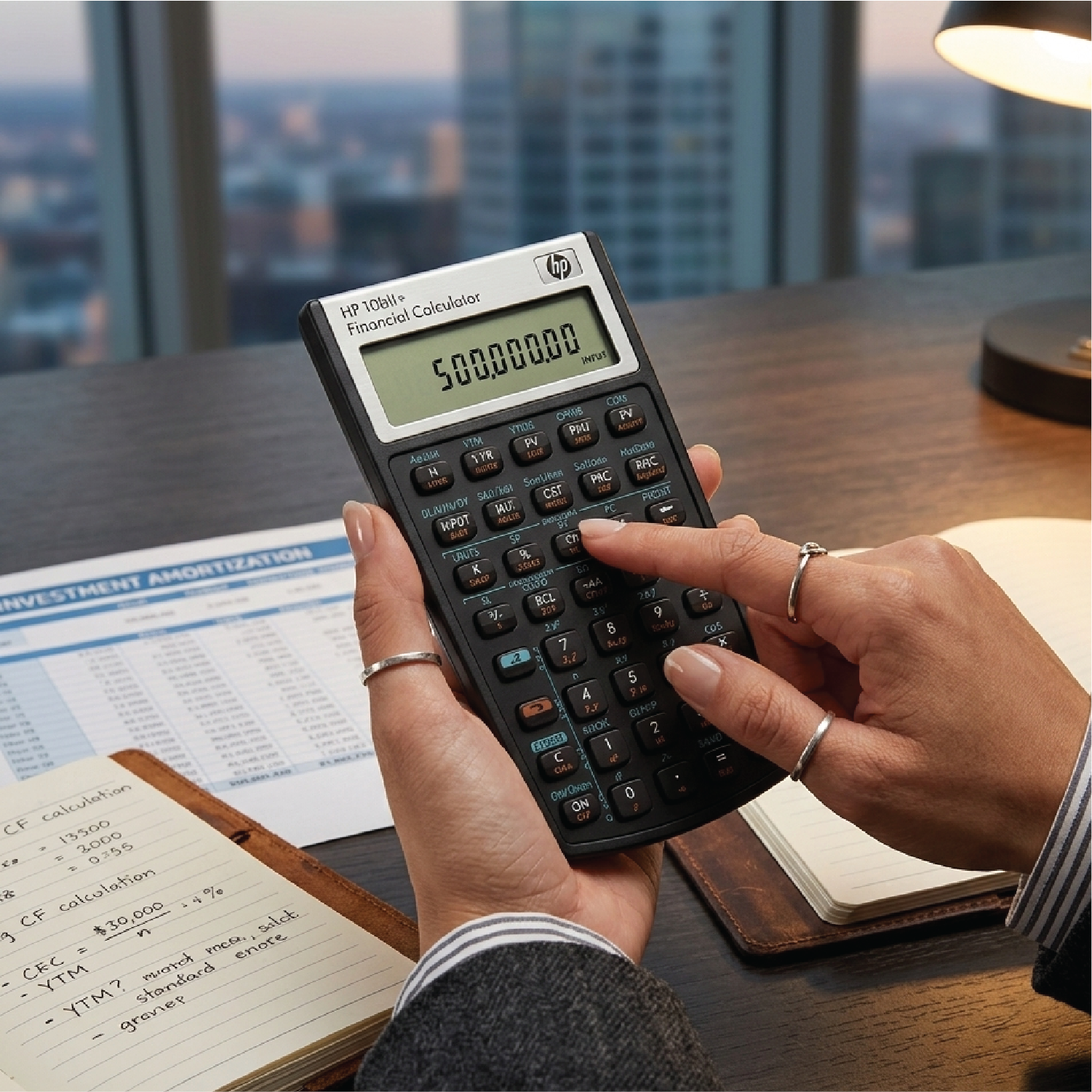 Financial Scientific Calculator for HP 10B II Plus/Hewlett Packard