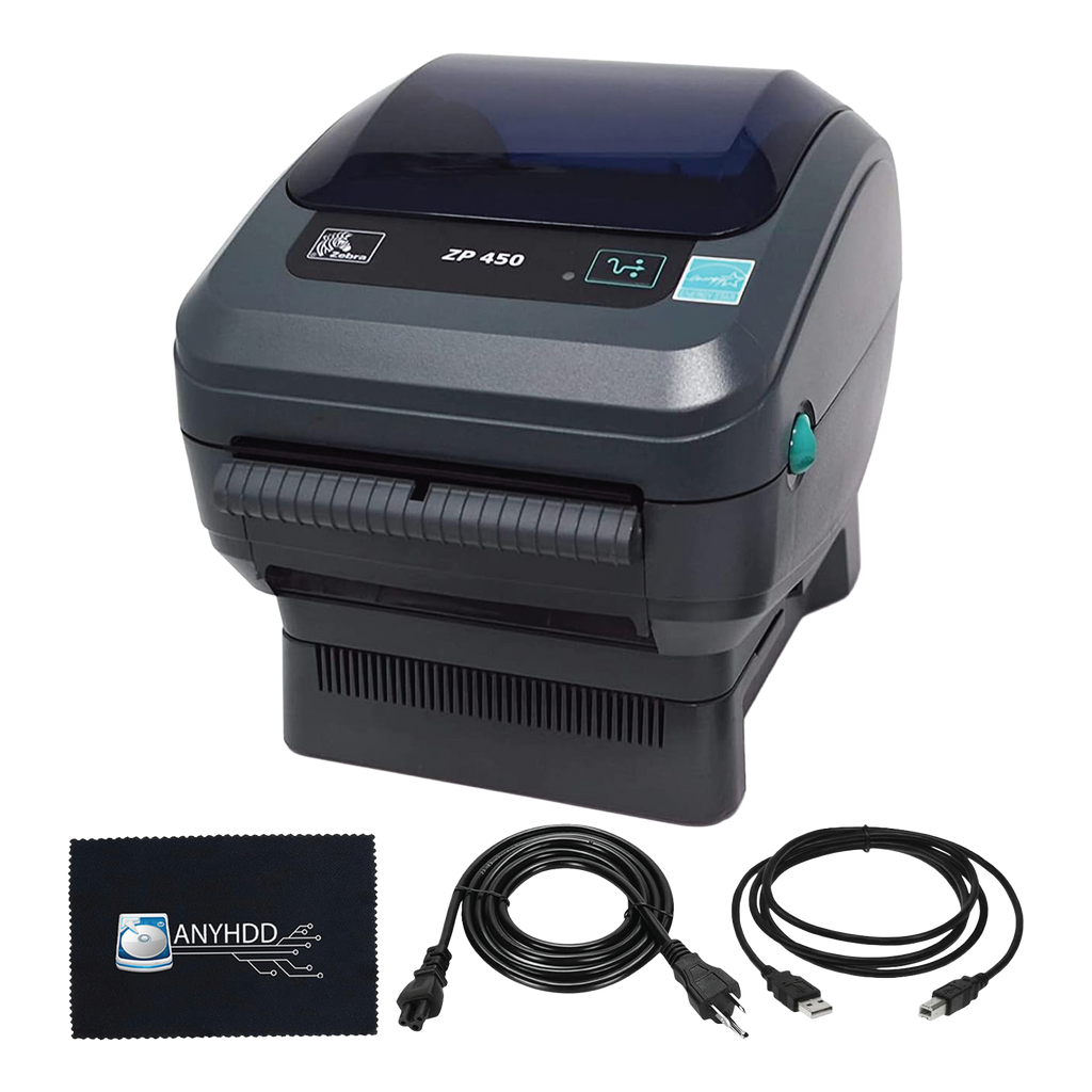 Zebra ZP450 Direct Thermal Barcode Label Printer for Shipping & E-Commerce, High-Speed 4x6 Label Printing