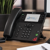 Poly VVX 450 Business IP Phone with Cloth