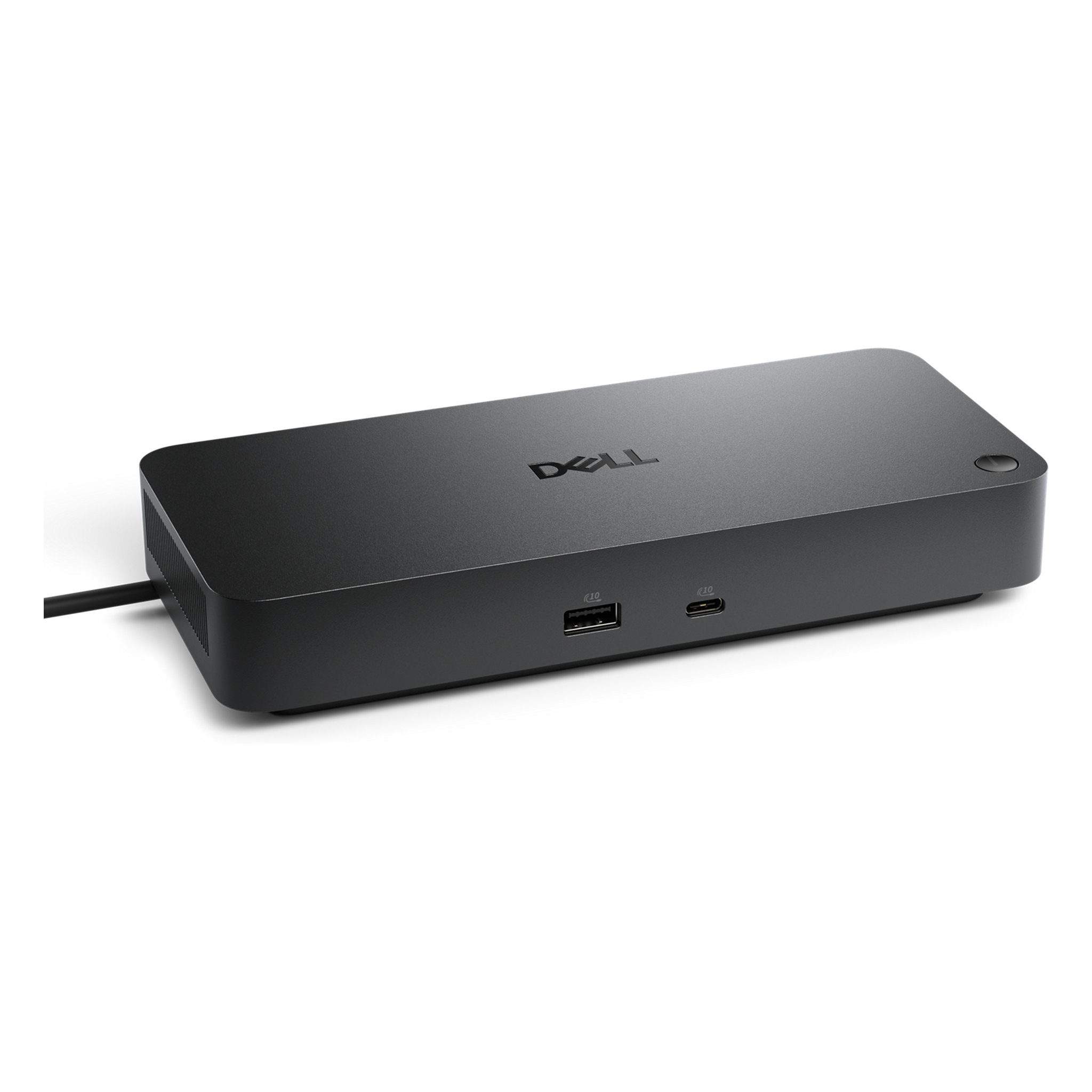 Dell Pro Dock WD25 USB-C docking station, three-quarter view