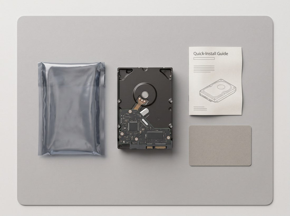Seagate IronWolf Pro 12TB — in the box