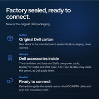 Dell Pro 24 P2426H Monitor Bundle: Factory sealed