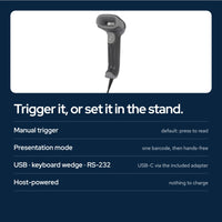 Honeywell Voyager 1470g Bundle: Ports