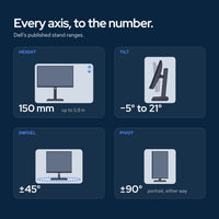 Dell Pro 24 P2426H Monitor Bundle: How it connects