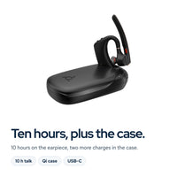 Poly Voyager 50-UC for Bluetooth Headset with Charging Case Noise-Canceling Mics: Feature