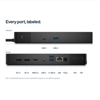Dell Thunderbolt 4 Dock WD22TB4: Ports