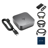 HP Thunderbolt 4 Ultra 280W G6 Docking Station, 330W, Quad Display Support, Incl: What's in the box