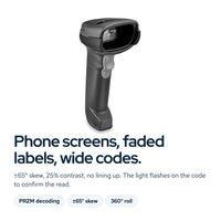 Zebra DS2278 Series Bar Code Scanners Cordless Handheld Bundle Standard Range Ba: Feature