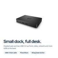 Dell WD15 USB-C Docking Station with HDMI, DisplayPort, Ethernet and USB Ports f: Feature