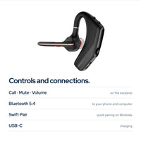 Poly Voyager 50 for Bluetooth Headset: Ports