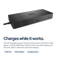 Dell WD19 130W USB-C Docking Station Bundle with Power Adapter, HDMI, DisplayPor: Feature