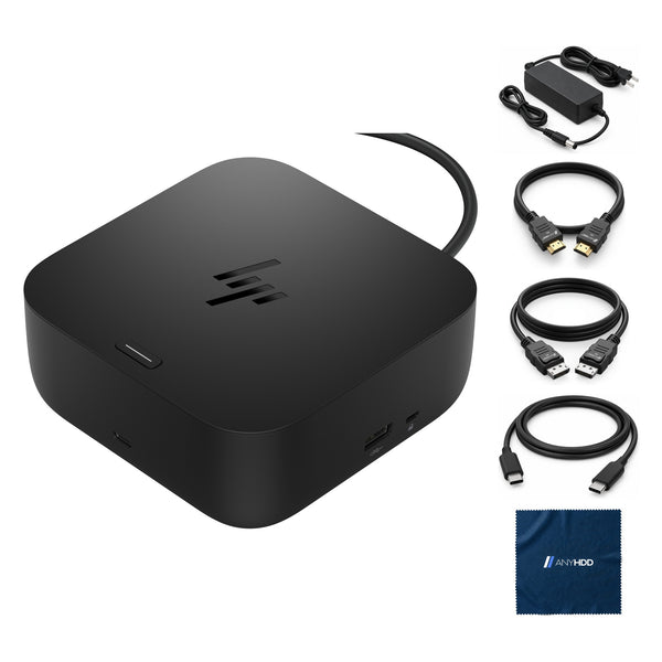HP USB-C 100W G6 Dock Bundle: What's in the box