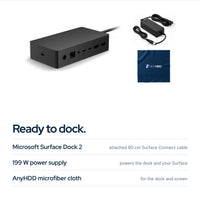 Microsoft Surface Dock 2 Compatible Docking Station 1GK-00001 – 199W Power Suppl: In the box