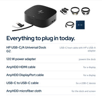 HP Universal Dock G2: In the box