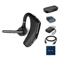 Poly Voyager 50-UC for Bluetooth Headset with Charging Case Noise-Canceling Mics: What's in the box
