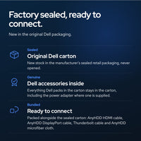 Dell SD25TB4 Pro Thunderbolt 4 Smart Docking Station with 180W Adapter, HDMI, DP: Factory sealed